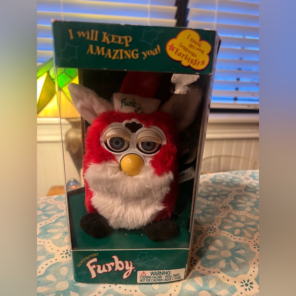 Furby Red and White Interactive Toy